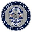 Brady Police Department Badge/Patch/Coin